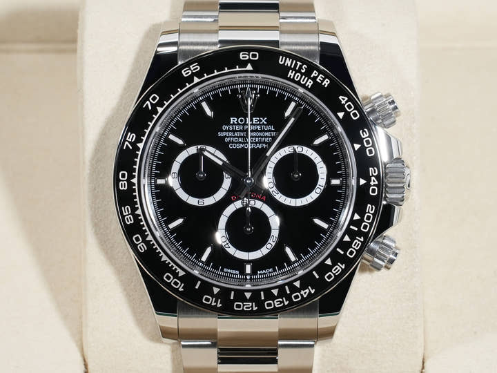 ロレックス デイトナ Ref.126500LN ステンレススチール ブラック文字盤