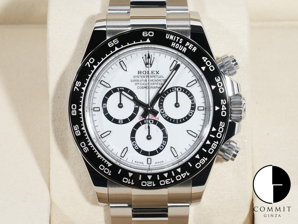 ロレックス デイトナ Ref.126500LN ステンレススチール ホワイト文字盤