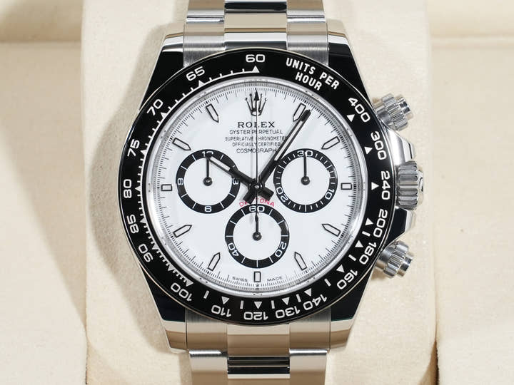 ロレックス デイトナ Ref.126500LN ステンレススチール ホワイト文字盤