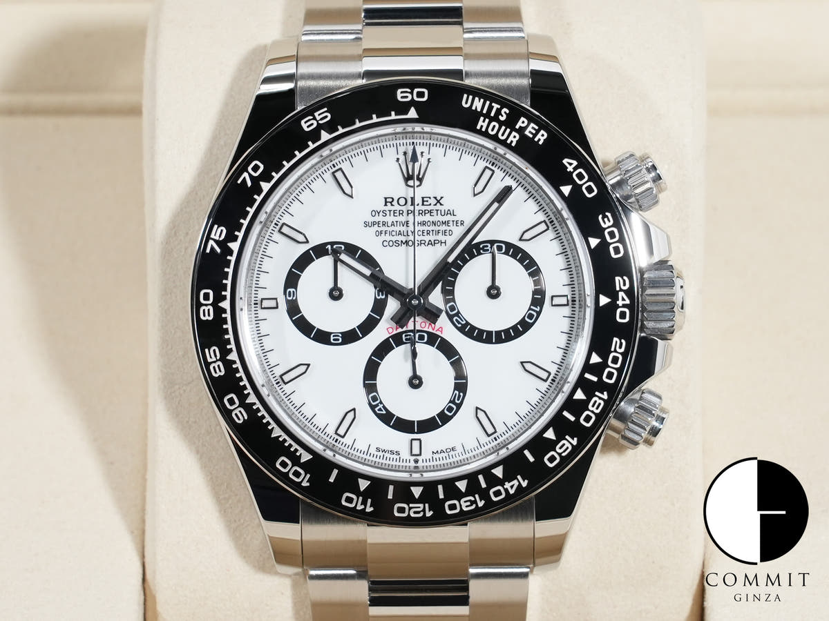 ロレックス デイトナ Ref.126500LN ステンレススチール ホワイト文字盤