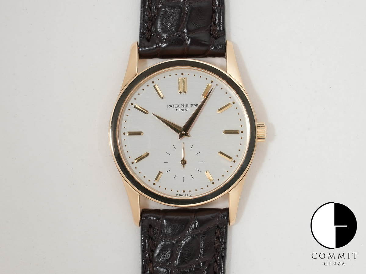 パテックフィリップ カラトラバ Ref.3796J-001 イエローゴールド シルバー文字盤