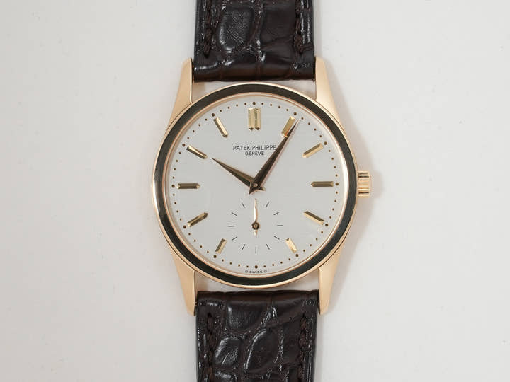 パテックフィリップ カラトラバ Ref.3796J-001 イエローゴールド シルバー文字盤