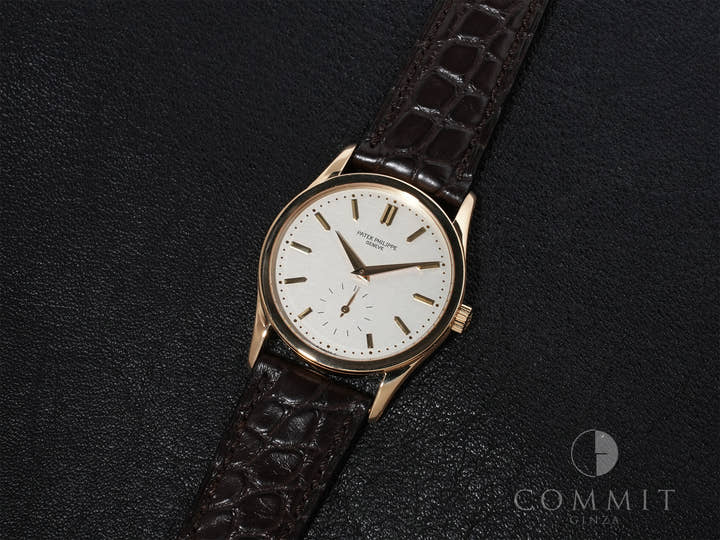 パテックフィリップ カラトラバ Ref.3796J-001 イエローゴールド シルバー文字盤