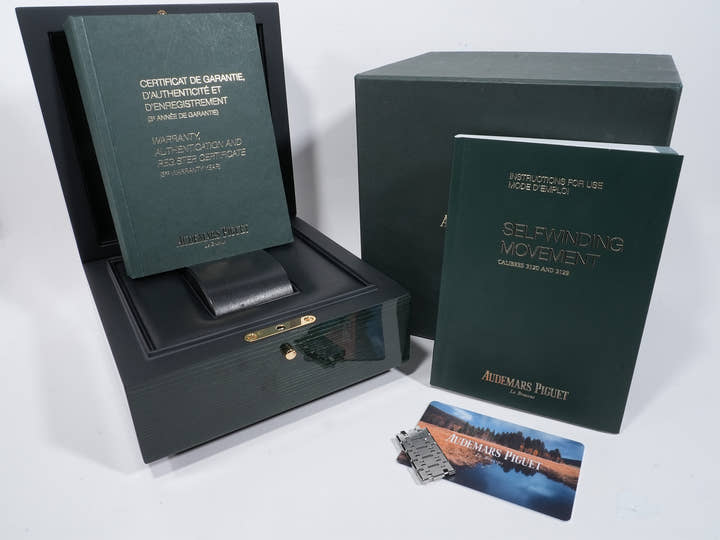 オーデマピゲ ロイヤルオーク Ref.15400ST.OO.1220ST.03 ステンレススチール ブルー文字盤