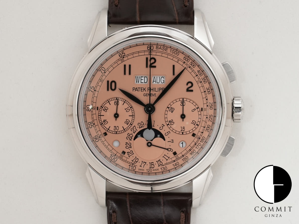 パテックフィリップ パーペチュアルカレンダー クロノグラフ Ref.5270P-001 プラチナ ゴールデンオパーリン文字盤