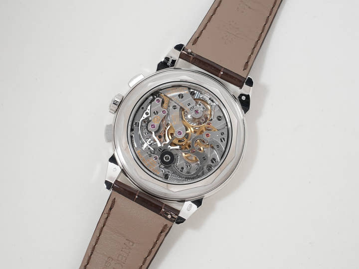 パテックフィリップ パーペチュアルカレンダー クロノグラフ Ref.5270P-001 プラチナ ゴールデンオパーリン文字盤