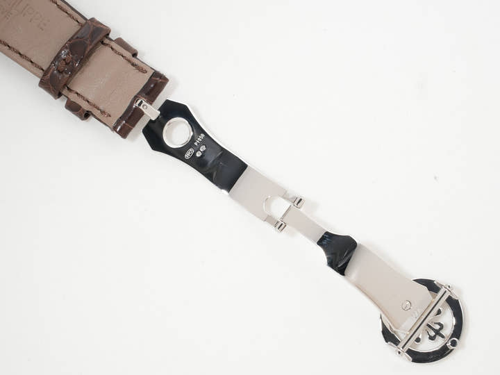 パテックフィリップ パーペチュアルカレンダー クロノグラフ Ref.5270P-001 プラチナ ゴールデンオパーリン文字盤