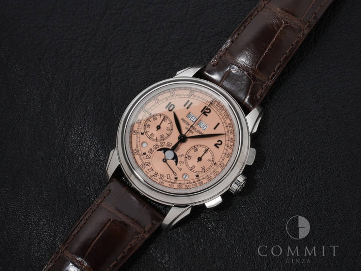 パテックフィリップ パーペチュアルカレンダー クロノグラフ Ref.5270P-001 プラチナ ゴールデンオパーリン文字盤