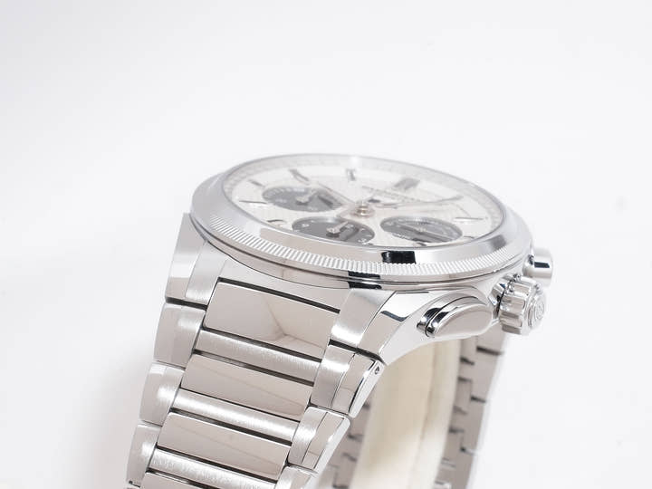 パルミジャーニフルリエ トンダ GT クロノグラフ Ref.PFC906-0000140-B00182 ステンレススチール シルバー×ブラック文字盤 中古 6gobvrto