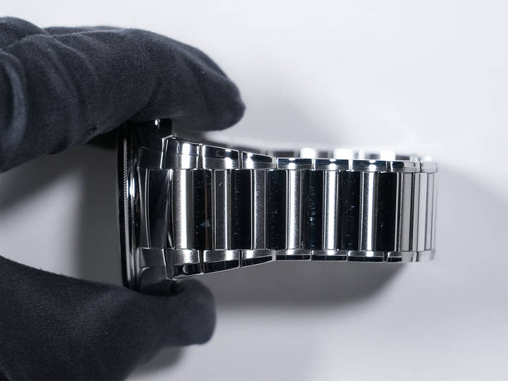 パルミジャーニフルリエ トンダ GT クロノグラフ Ref.PFC906-0000140-B00182 ステンレススチール シルバー×ブラック文字盤 中古 6gobvrto