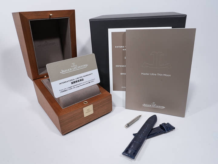 ジャガールクルト マスター・ウルトラスリム ムーン Ref.Q1248420 SS シルバー文字盤 中古 hbh5mpcr