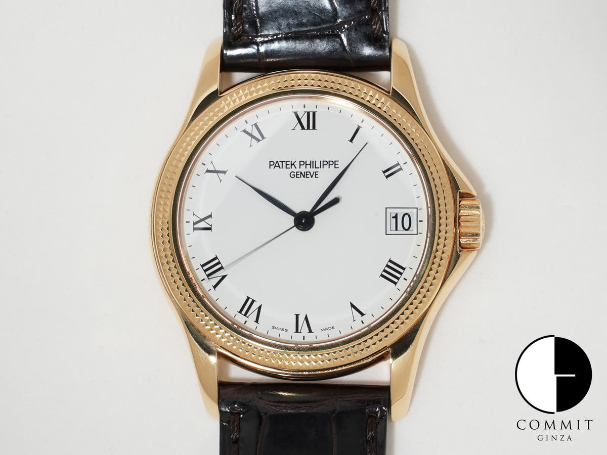 パテックフィリップ カラトラバ Ref.5117J-001 イエローゴールド ホワイト文字盤