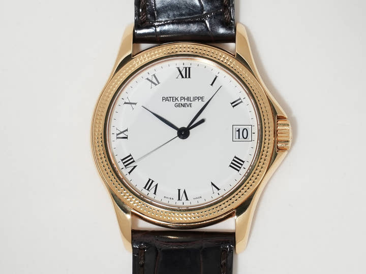パテックフィリップ カラトラバ Ref.5117J-001 イエローゴールド ホワイト文字盤