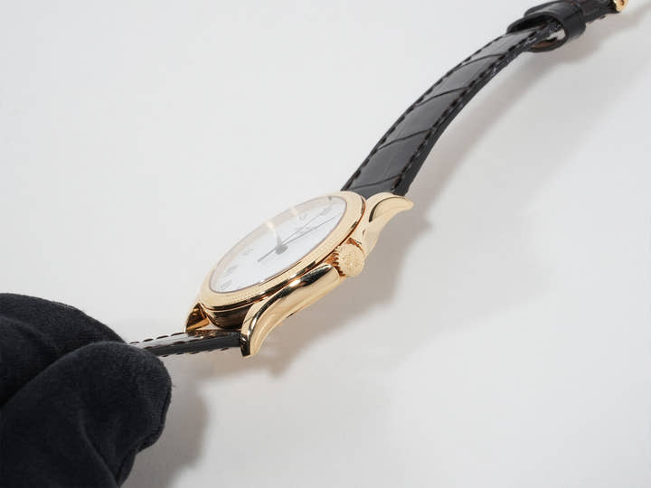 パテックフィリップ カラトラバ Ref.5117J-001 イエローゴールド ホワイト文字盤