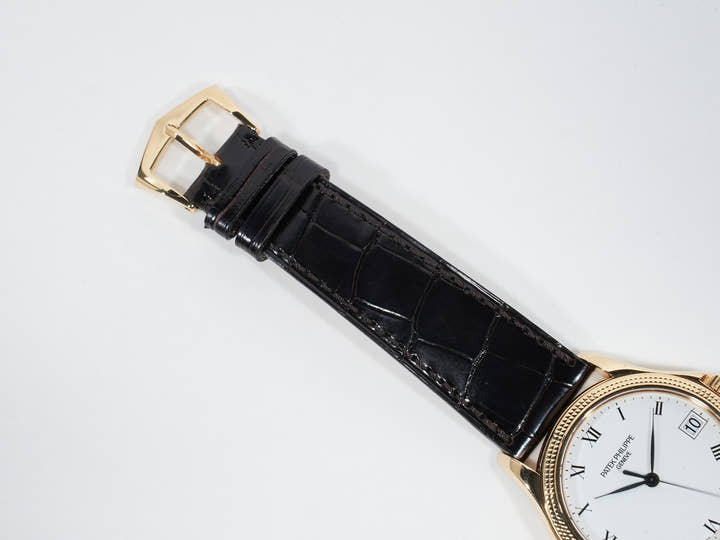 パテックフィリップ カラトラバ Ref.5117J-001 イエローゴールド ホワイト文字盤