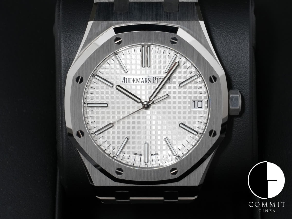 オーデマピゲ ロイヤルオーク Ref.15510ST.OO.1320ST.08 ステンレススチール シルバー文字盤