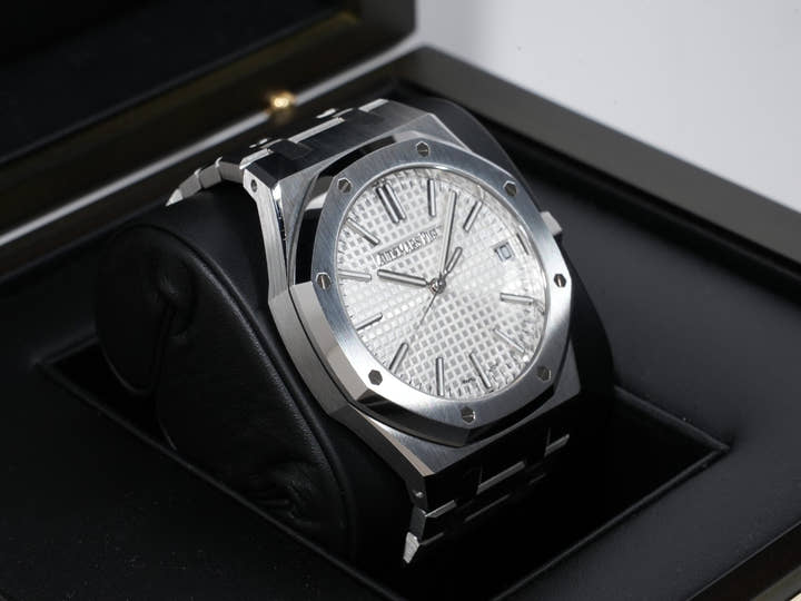 オーデマピゲ ロイヤルオーク Ref.15510ST.OO.1320ST.08 ステンレススチール シルバー文字盤