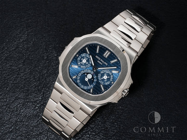 パテックフィリップ ノーチラス パーペチュアルカレンダー Ref.5740/1G-001 ホワイトゴールド ブルー文字盤