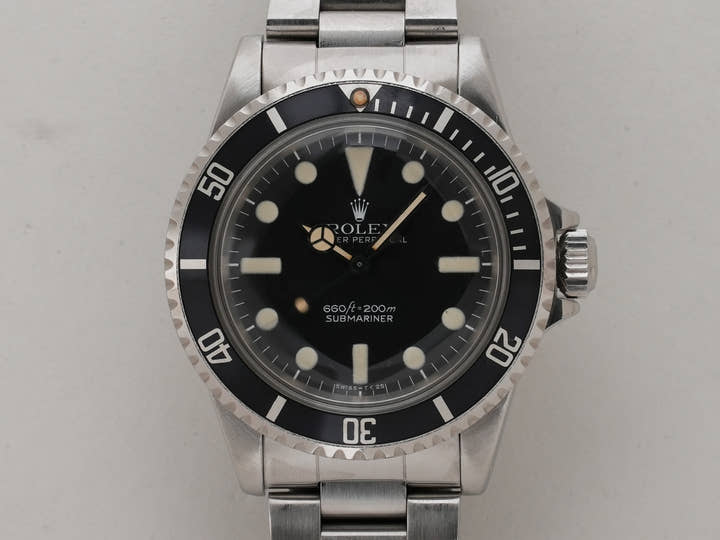 ロレックス サブマリーナー Ref.5513 ステンレススチール ブラック文字盤