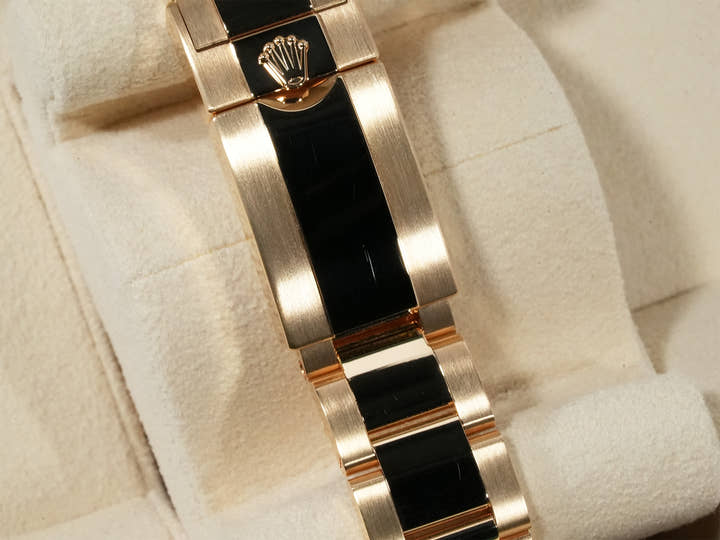 ロレックス デイトナ Ref.126528LN イエローゴールド ブライトブラック文字盤