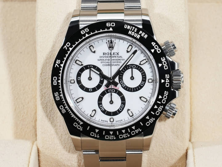 ロレックス デイトナ Ref.116500LN ステンレススチール ホワイト文字盤