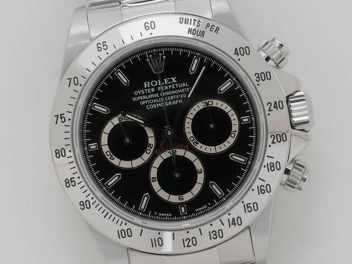 ロレックス デイトナ エルプリメロ Ref.16520 ステンレススチール ブラック文字盤