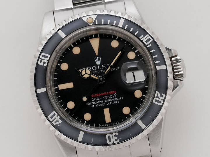 ロレックス サブマリーナー デイト Ref.1680 ステンレススチール ブラック文字盤