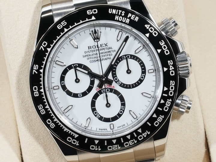 ロレックス デイトナ Ref.126500LN ステンレススチール ホワイト文字盤