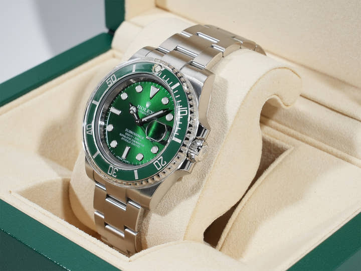 ロレックス サブマリーナー デイト Ref.116610LV ステンレススチール グリーン文字盤