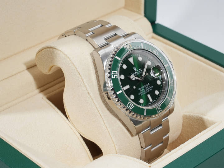 ロレックス サブマリーナー デイト Ref.116610LV ステンレススチール グリーン文字盤