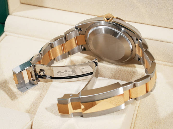 ロレックス エクスプローラー36 Ref.124273 ステンレススチール/イエローゴールド ブラック文字盤