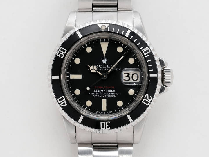ロレックス サブマリーナー デイト Ref.1680 ステンレススチール ブラック文字盤