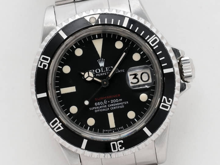ロレックス サブマリーナー デイト Ref.1680 ステンレススチール ブラック文字盤