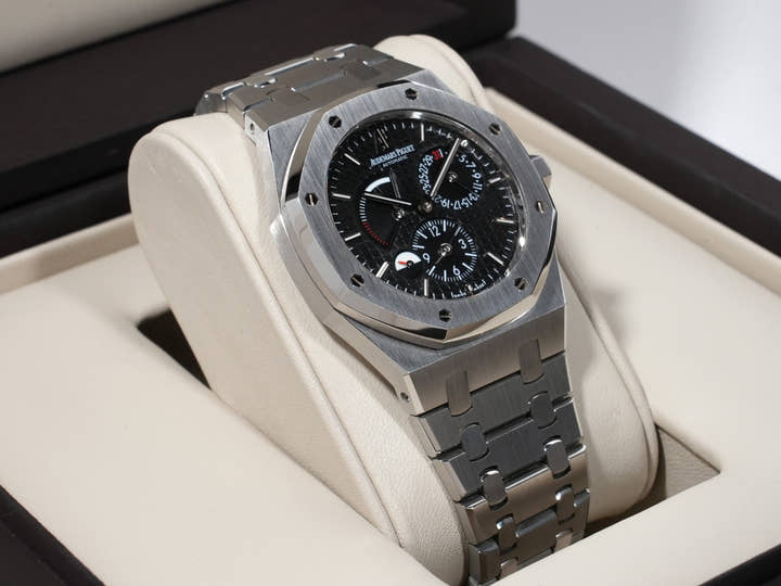 オーデマピゲ ロイヤルオーク デュアルタイム Ref.26120ST.OO.1220ST.03 ステンレススチール ブラック文字盤