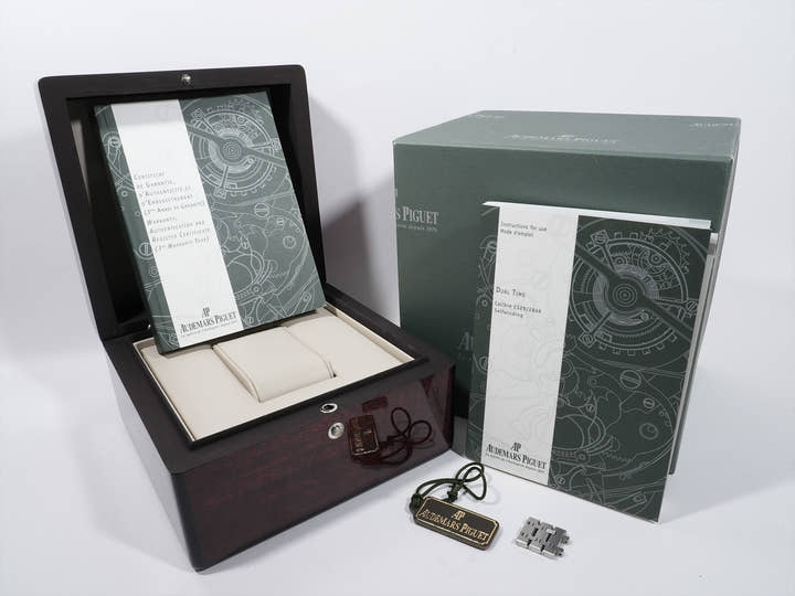 オーデマピゲ ロイヤルオーク デュアルタイム Ref.26120ST.OO.1220ST.03 ステンレススチール ブラック文字盤