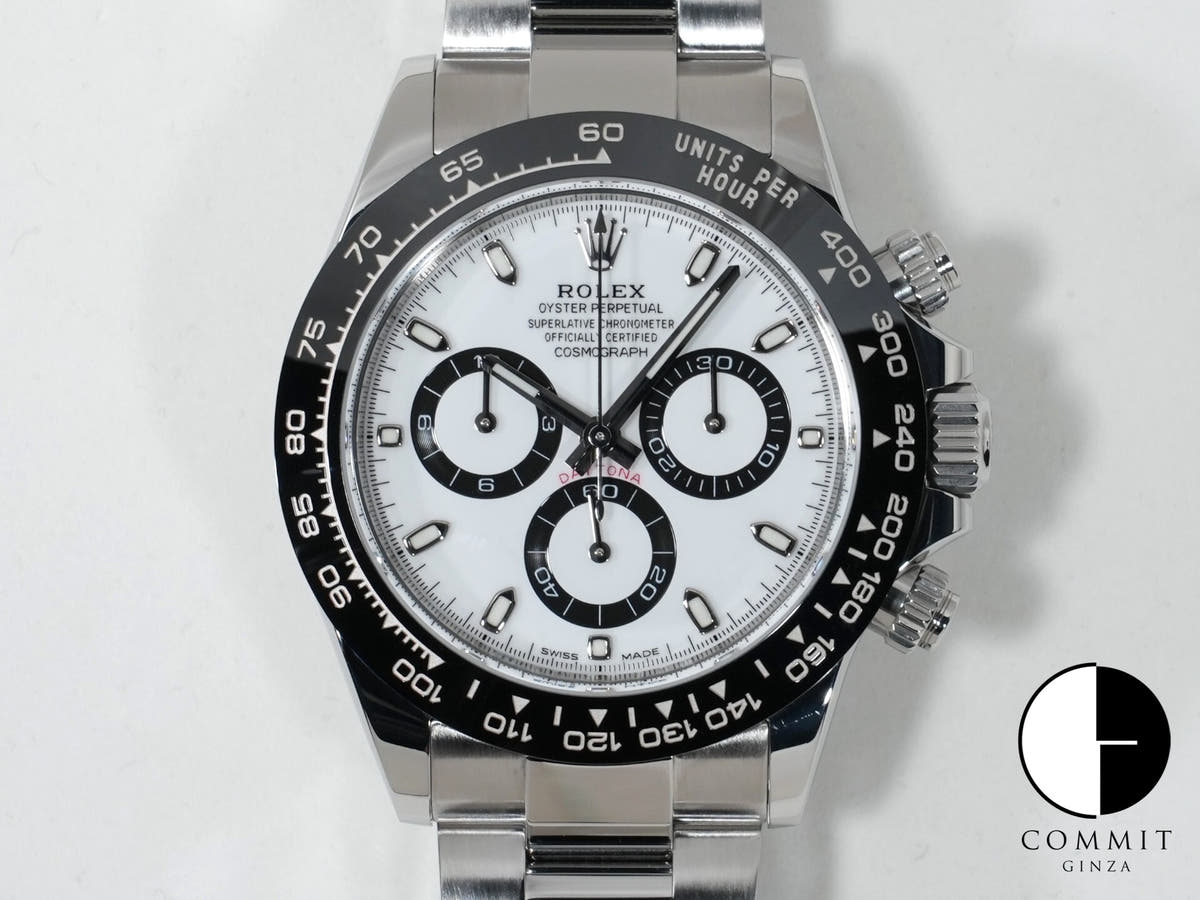 ロレックス デイトナ Ref.116500LN ステンレススチール ホワイト文字盤