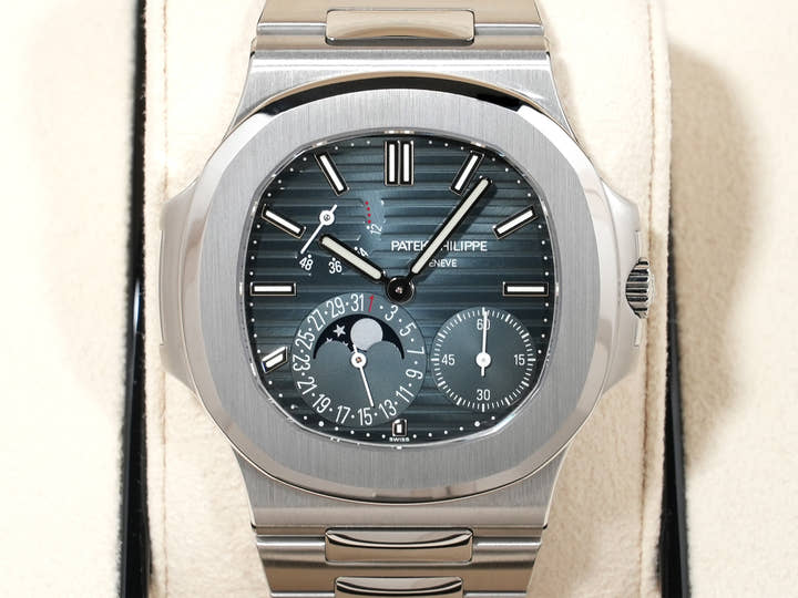パテックフィリップ ノーチラス プチコンプリケーション Ref.5712/1A-001 ステンレススチール ブルー文字盤