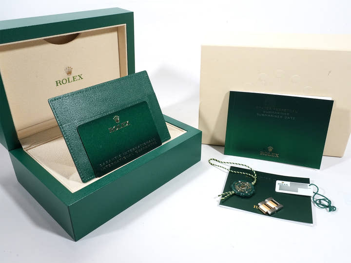 ロレックス サブマリーナー デイト Ref.126613LB ステンレススチール/イエローゴールド ブルー文字盤