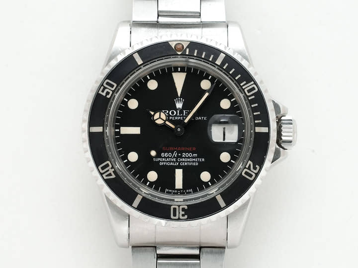ロレックス サブマリーナー デイト Ref.1680 ステンレススチール ブラック文字盤