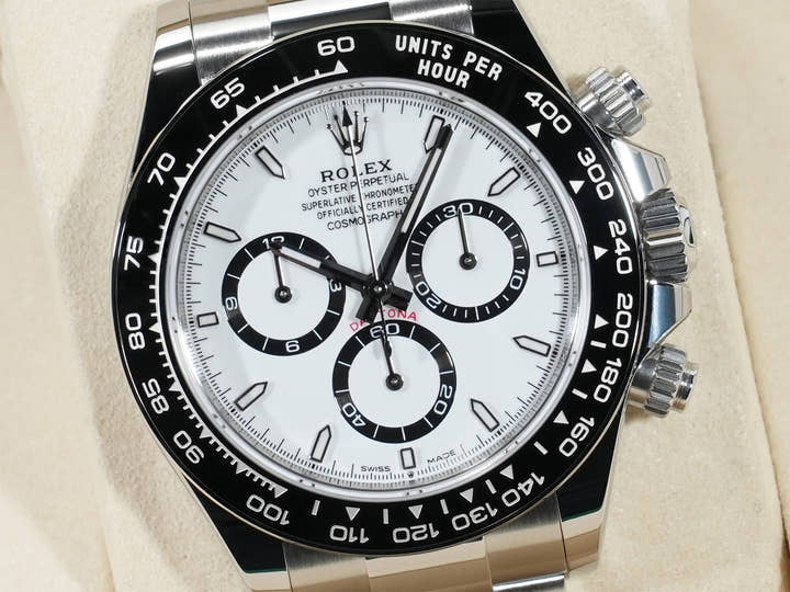 Rolex Daytona Ref. 126500LN Stainless Steel White Dial