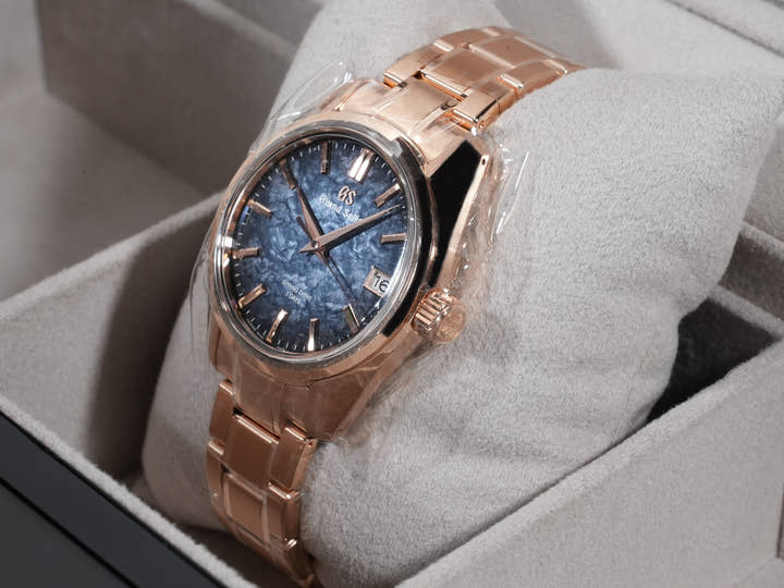 グランドセイコー ヘリテージコレクション スプリングドライブ 5Days リミテッドエディション Ref.SLGA032 18KPG ブルーグレー文字盤 未使用 noznd46c