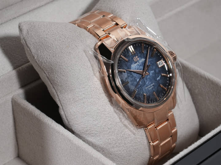 グランドセイコー ヘリテージコレクション スプリングドライブ 5Days リミテッドエディション Ref.SLGA032 18KPG ブルーグレー文字盤 未使用 noznd46c