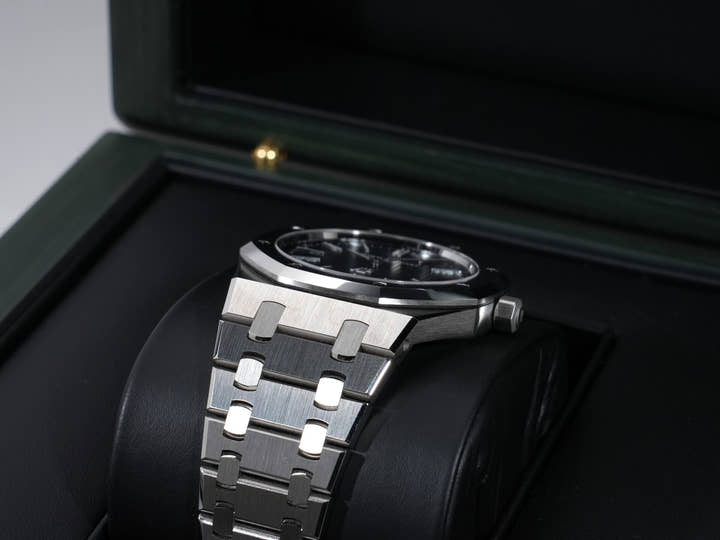 オーデマピゲ ロイヤルオーク ジャンボ エクストラ シン 50周年記念 Ref.16202ST.OO.1240ST.01 ステンレススチール ナイトブルー文字盤