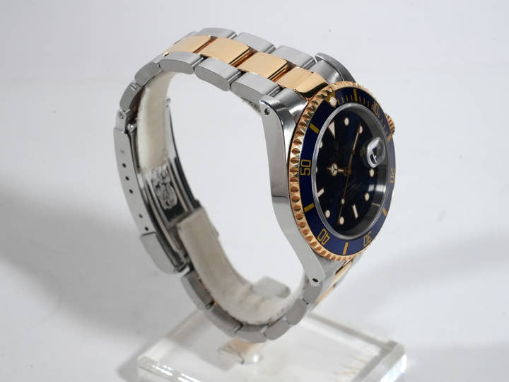 ロレックス サブマリーナー デイト Ref.16613 ステンレススチール/イエローゴールド ブルー文字盤