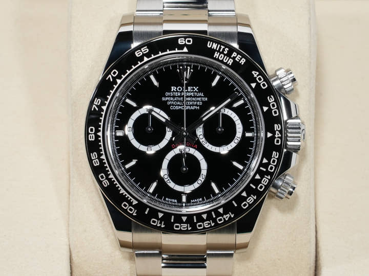 ロレックス デイトナ Ref.126500LN ステンレススチール ブラック文字盤