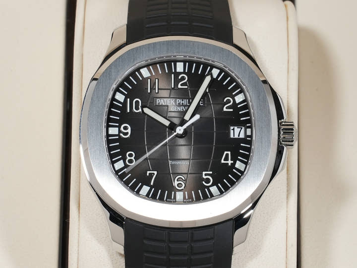 パテックフィリップ アクアノート TIFFANY&CO. Ref.5167A-001 ステンレススチール ブラック文字盤