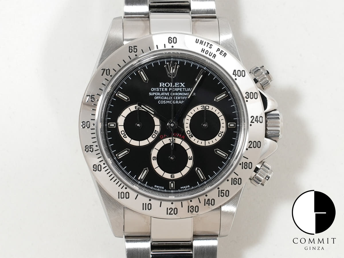 ロレックス デイトナ エルプリメロ Ref.16520 ステンレススチール ブラック文字盤