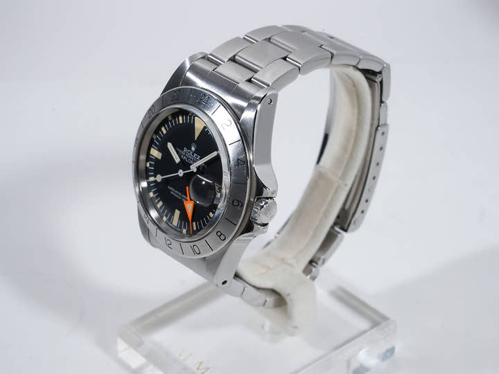 ロレックス エクスプローラーII Ref.1655 ステンレススチール ブラック文字盤