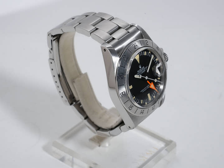 ロレックス エクスプローラーII Ref.1655 ステンレススチール ブラック文字盤