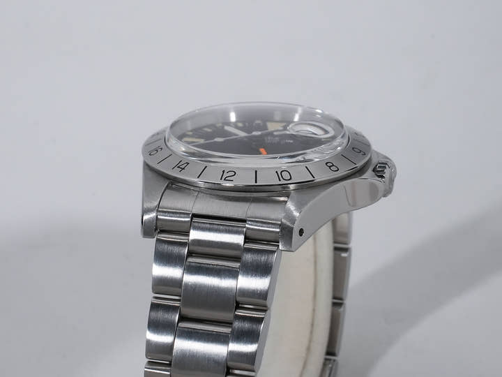 ロレックス エクスプローラーII Ref.1655 ステンレススチール ブラック文字盤